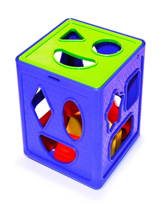 SELLMONK Plastic Shape Sorting Cube with 18 Shape&Different Color-Kids Activity Toys-Learning&Educational Toys with Multicolor - Image 5